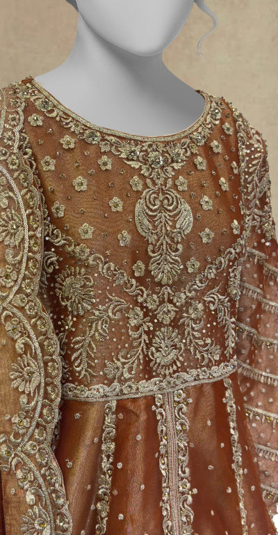 Shanaya | Maxi | Stitched | Rust