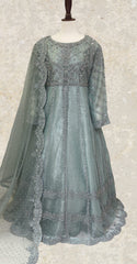 Shanaya | Maxi | Stitched | Sage Green