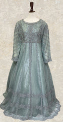 Shanaya | Maxi | Stitched | Sage Green