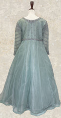 Shanaya | Maxi | Stitched | Sage Green