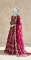 Shanaya | Maxi | Stitched | Hot Pink