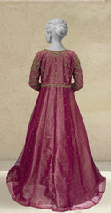 Shanaya | Maxi | Stitched | Hot Pink
