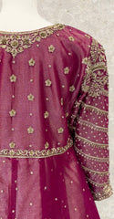Shanaya | Maxi | Stitched | Hot Pink