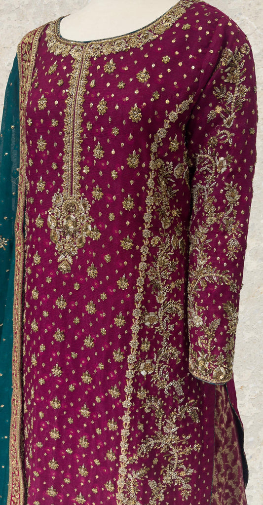 Banafshaan | 3 Piece | Stitched | Multi