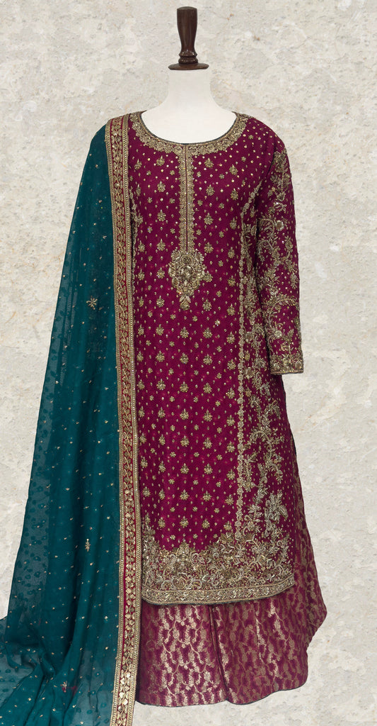 Banafshaan | 3 Piece | Stitched | Multi