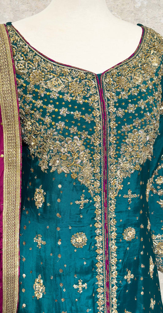 Azure | Maxi | Teal & Pink